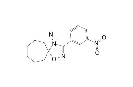 [3-(3-nitrophenyl)-1-oxa-2,4-diazaspiro[4.6]undec-2-en-4-yl]amine