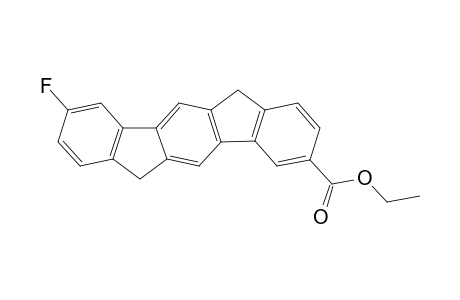 Ethyl 9-fluoro-6,12-dihydroindeno[1,2-b]fluorene-3-carboxylate