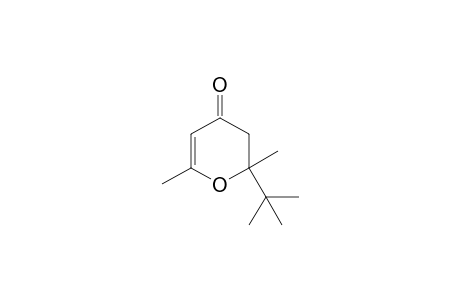 2-tert-butyl-2,6-dimethyl-3H-pyran-4-one