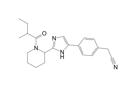 2-(4-(2-(1-(2-methylbutanoyl)piperidin-2-yl)-1H-imidazol-5-yl)phenyl)acetonitrile