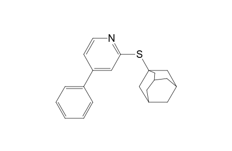 2-(1-adamantylsulfanyl)-4-phenyl-pyridine