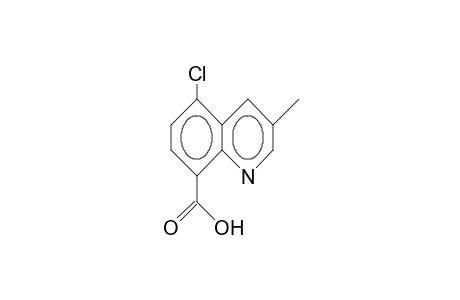 5-Chloro-3-methyl-8-quinolinecarboxylic acid