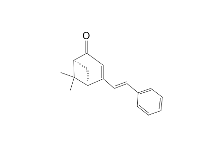 (1R,5S)-7,7-dimethyl-2-[(E)-2-phenylethenyl]bicyclo[3.1.1]hept-2-en-4-one