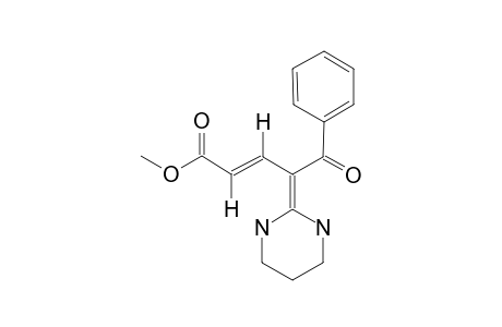 METHYL-4-(BENZOYL-(2-HEXAHYDROPYRIMIDINYLIDENE)]-(E)-BUT-2-ENOATE