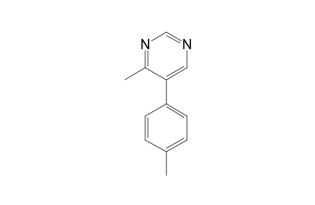 4-METHYL-5-(4-METHYLPHENYL)-PYRIMIDINE