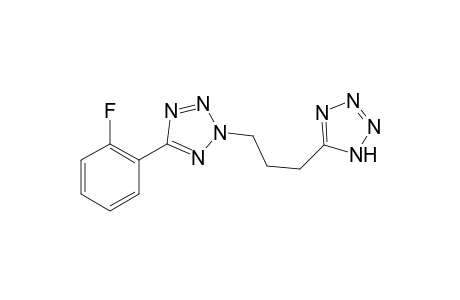 1H-1,2,3,4-Tetrazole, 5-[3-[5-(2-fluorophenyl)-2H-1,2,3,4-tetrazol-2-yl]propyl]-
