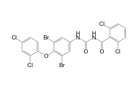 Benzamide, 2,6-dichloro-N-[[[3,5-dibromo-4-(2,4-dichlorophenoxy)phenyl]amino]carbonyl]-
