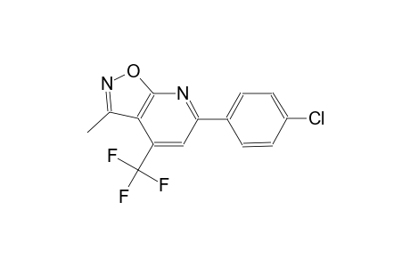 isoxazolo[5,4-b]pyridine, 6-(4-chlorophenyl)-3-methyl-4-(trifluoromethyl)-