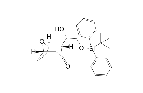 (1R,2S,5R)-2-((S)-2-(Tert-Butyldiphenylsiloxy)-1-hydroxyethyl)-8-oxabicyclo[3.2.1]oct-6-en-3-one