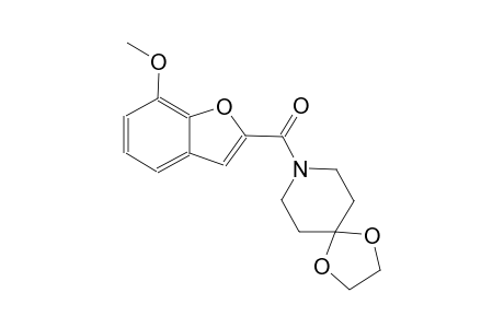 1,4-dioxa-8-azaspiro[4.5]decane, 8-[(7-methoxy-2-benzofuranyl)carbonyl]-