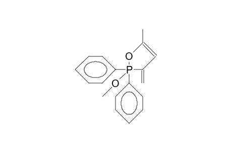 5-Methyl-3-methylidene-2-methoxy-2,2-diphenyl-1,2-oxaphospholene