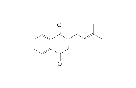 DEOXYLAPACHOL;2-(3-METHYL-2-BUTENYL)-1,4-NAPHTHALENEDIONE