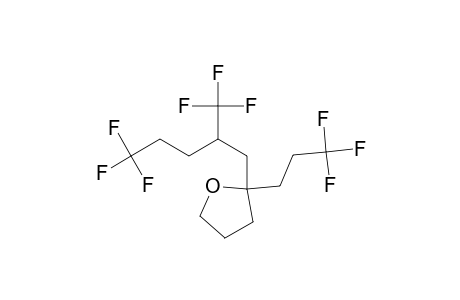 Tetrahydro-2-(3,3,3-trifluoropropyl)-2-(5,5,5-trifluoro-2-trifluoromethylpentyl)furan