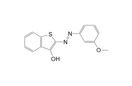 benzo[b]thiophen-3-ol, 2-[(E)-(3-methoxyphenyl)azo]-