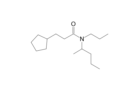 Propionamide, 3-cyclopentyl-N-(2-pentyl)-N-propyl-