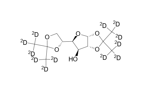 1,2-5,6-di-O-isopropylidene-D12-.alpha.-D-glucofurannose
