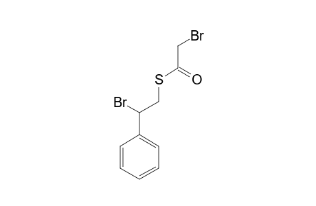 2-BROMO-1-(2-BROMO-2-PHENYL-ETHANTHIO)-1-ONE