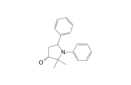 2,2-Dimethyl-1,5-diphenyl-3-pyrrolidinone