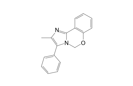 2-METHYL-3-PHENYL-5H-IMIDAZO-[1,2-C]-[1,3]-BENZOXAZINE