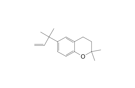 2H-1-Benzopyran, 6-(1,1-dimethyl-2-propenyl)-3,4-dihydro-2,2-dimethyl-