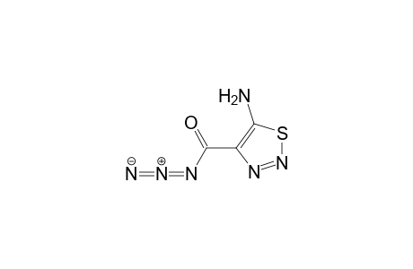 5-Amino-4-(azidocarbonyl)-1,2,3-thiadiazole