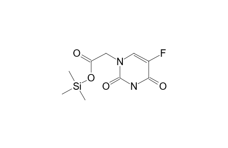 (5-Fluoro-2,4-dioxo-3,4-dihydro-1(2H)-pyrimidinyl)acetic acid, trimethylsilyl ester