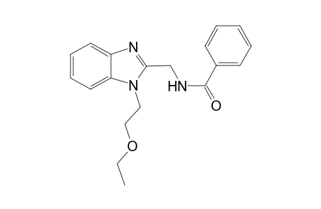 Benzamide, N-[[1-(2-ethoxyethyl)-1H-1,3-benzimidazol-2-yl]methyl]-