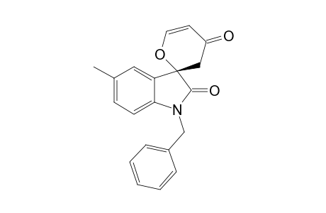 (S)-1-benzyl-5-methylspiro[indoline-3,2'-pyran]-2,4'(3'H)-dione