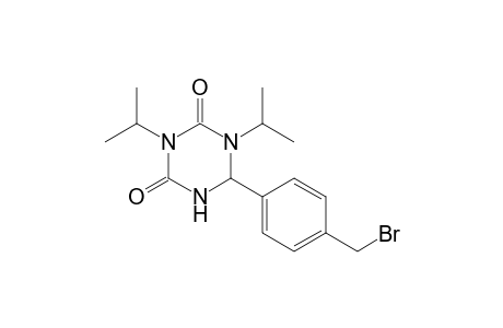 6-(4-Bromomethylphenyl)-1,3-diisopropyl-5,6-dihydro-1,3,5-triazine-2,4(1H,3H)-dione
