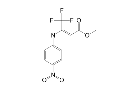 METHYL-3-(N-4-NITROPHENYL)-AMINO-4,4,4-TRIFLUORO-2-BUTENOATE