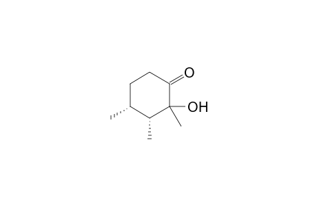 (3R,4R)-2-Hydroxy-2,3,4-trimethylcyclohexan-1-one