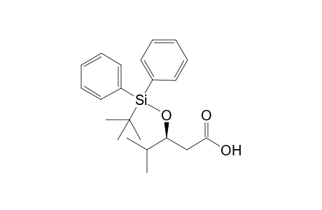 (S)-3-[(t-Butyl)diphenylsilyloxy]-4-methylpentanoic acid