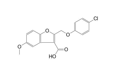 2-(4-Chlorophenoxymethyl)-5-methoxy-1-benzofuran-3-carboxylic acid