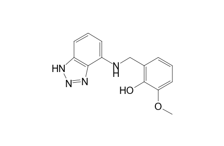 Phenol, 2-[(1H-1,2,3-benzotriazol-4-ylamino)methyl]-6-methoxy-