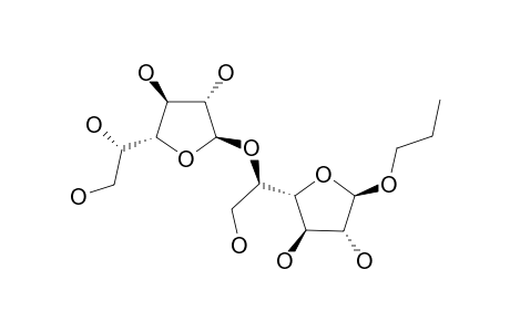 N-PROPYL-5-O-BETA-D-GALACTOFURANOSYL-BETA-D-GALACTOFURANOSIDE