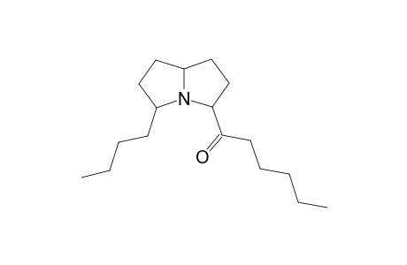 5-Butyl-3-(hexanoyl)-pyrrolizidine