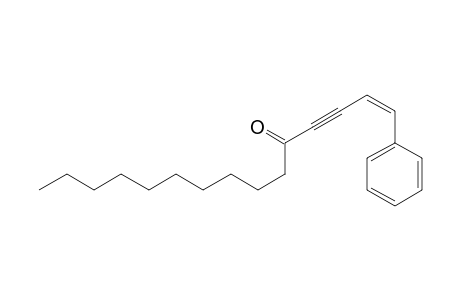 1-Phenyl-1-pentadecen-3-yn-5-one