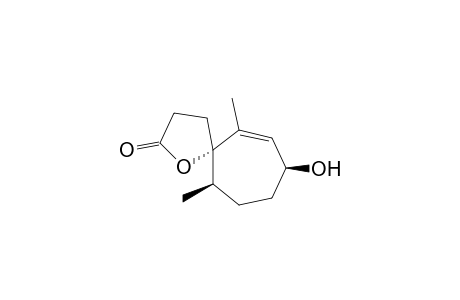 (5S,8S,11R)-8-hydroxy-6,11-dimethyl-1-oxaspiro[4.6]undec-6-en-2-one