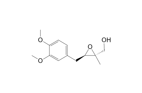 (2R,3R)-3-[3,4-Dimethoxyphenyl)methyl]-2-methyloxiranemethanol