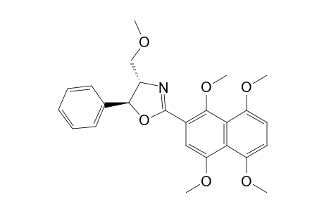 (+)-(4S,5S)-4-methoxymethyl-5-phenyl-2-(1',4',5',8'-tetramethoxynaphthalen-2'-yl)-4,5-dihydrooxazole