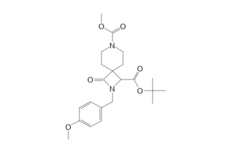 2-(4-METHOXYBENZYL)-3-OXO-2,7-DIAZASPIRO-[3.5]-NONANE-1,7-DICARBOXYLIC-ACID-1-TERT.-BUTYLESTER-7-METHYLESTER