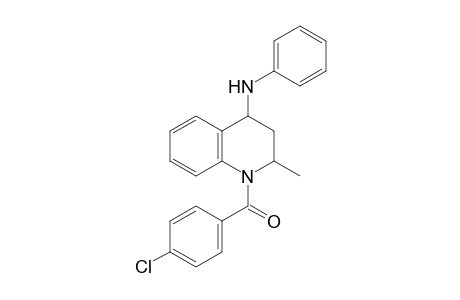 N-[1-(4-Chlorobenzoyl)-2-methyl-1,2,3,4-tetrahydro-4-quinolinyl]-N-phenylamine