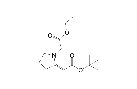 1-(Ethoxycarbonylmethyl)-2-[(tert-butoxycarbonyl)methylene]pyrrolidine