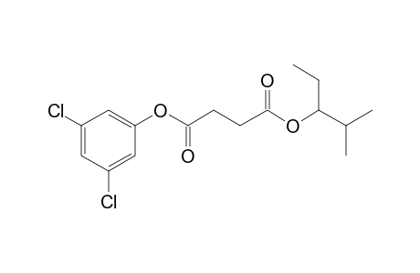 Succinic acid, 2-methylpent-3-yl 3,5-dichlorophenyl ester