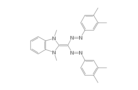 2,3-dihydro-1,3-dimethyl-2-[bis(3,4-xylylazo)methylene]benzimidazole