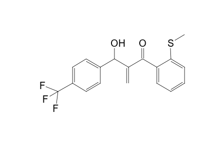 2-[1'-Hydroxy-1'-(p-<trifluoromethyl>phenyl)methyl]-1-[2"-(methylthio)phenyl]-propenone