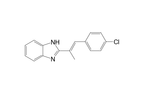 2-[(E)-1-(4-chlorophenyl)prop-1-en-2-yl]-1H-benzimidazole
