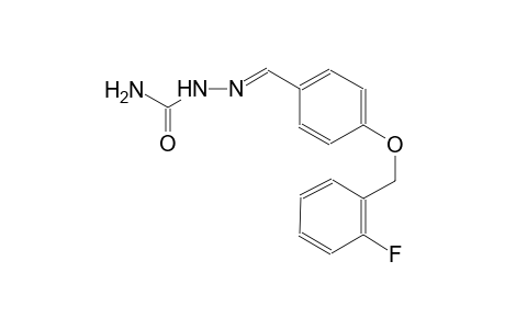 4-[(2-fluorobenzyl)oxy]benzaldehyde semicarbazone