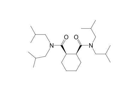 1,2-Cyclohexanedicarboxamide, N,N,N',N'-tetrakis(2-methylpropyl)-, cis-