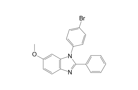 1-(4-Bromophenyl)-6-methoxy-2-phenyl-1H-benzimidazole